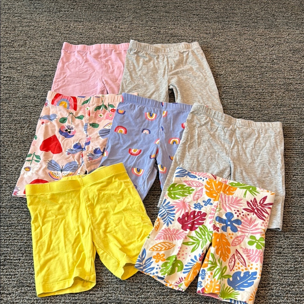 Colorful Kids' Shorts Set